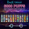 RandM Tornado 6000 puffs Pod